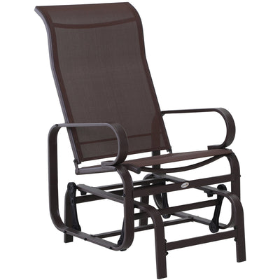 Outdoor Glider Chair Outsunny