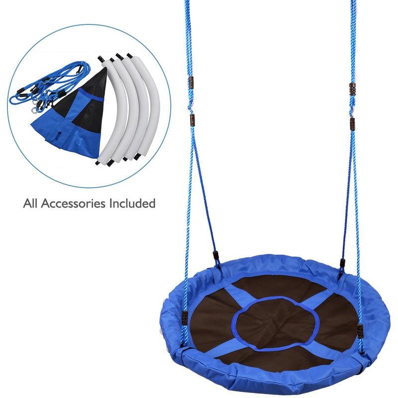 Kids' Round Tree Spin, 100cm, Blue