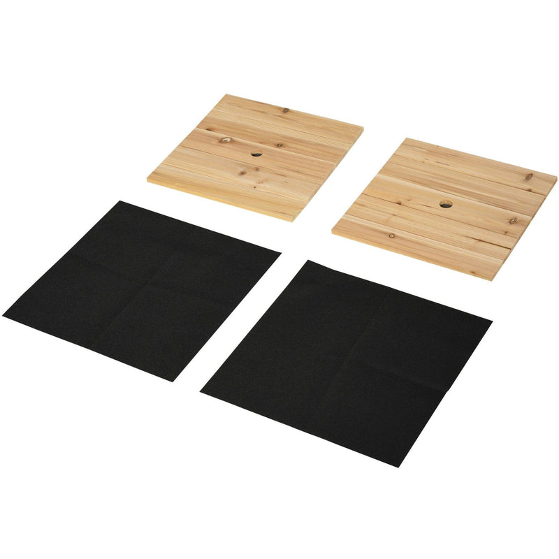 Garden Bench With Planters