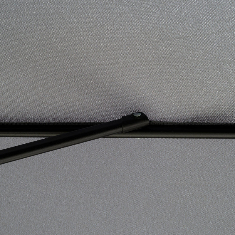 2.5m Tilting Parasol - Scalloped Edge, Vented Top