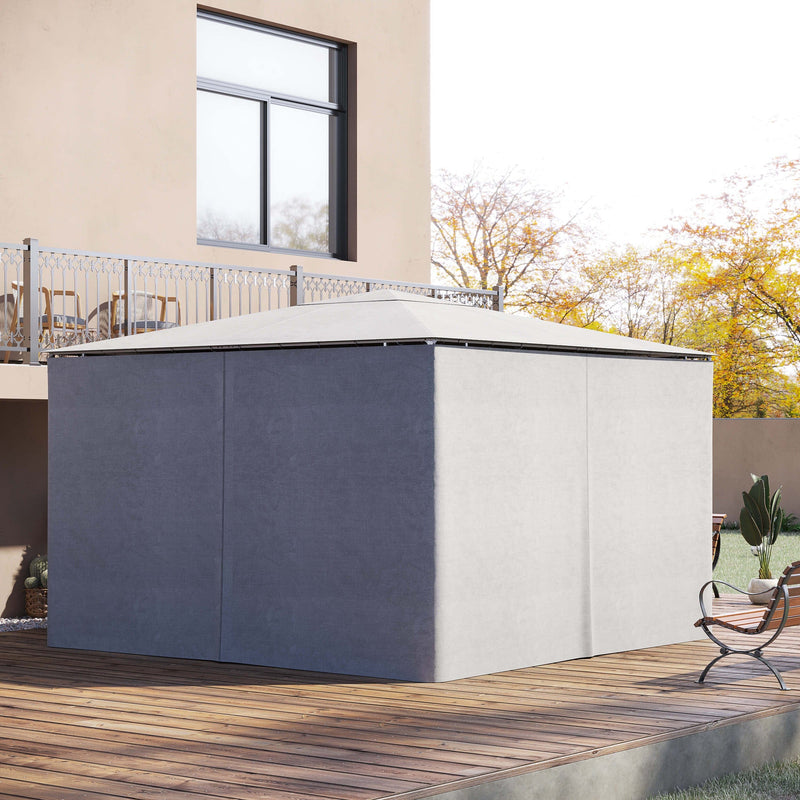 Sides For Gazebo, 4-Pack, Universal, Fits Most 3x4m Gazebo