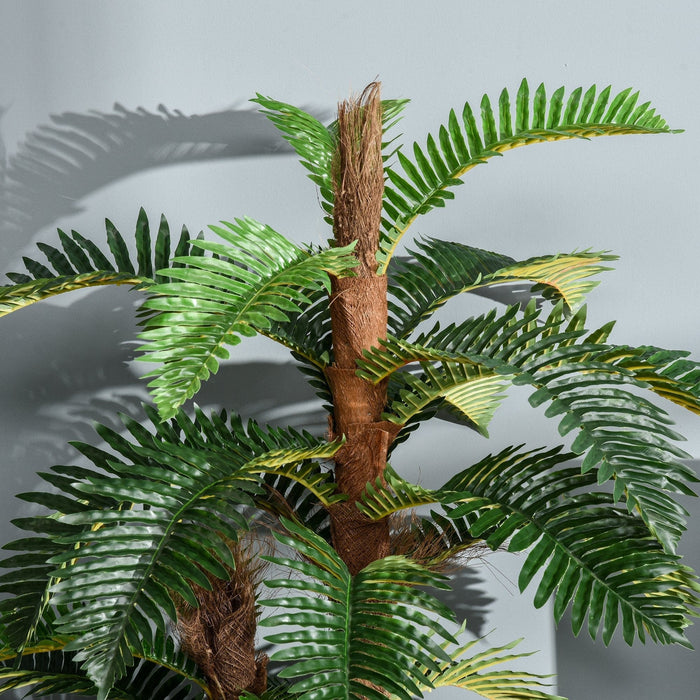 150cm Artificial Fern Tree, 36 Leaves, Indoor/Outdoor Décor