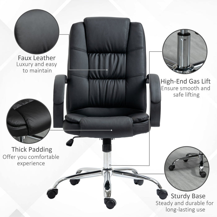High Back Executive Chair Black