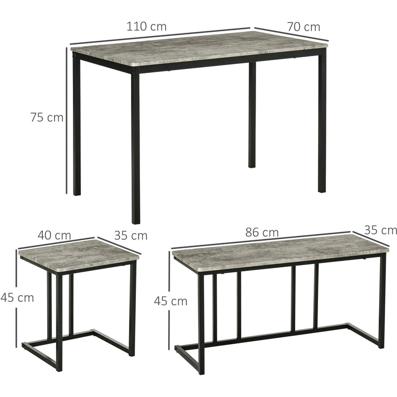 Table and Benches For Kitchen