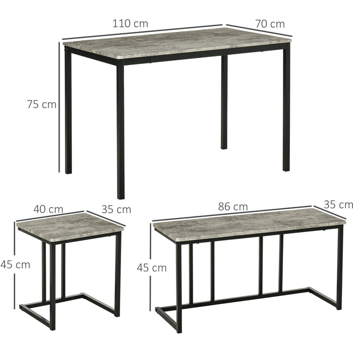 Table and Benches For Kitchen