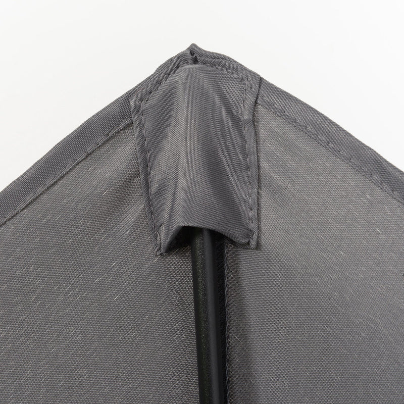 2m Outdoor Patio Parasol - Sun Shade, 6 Ribs Outsunny