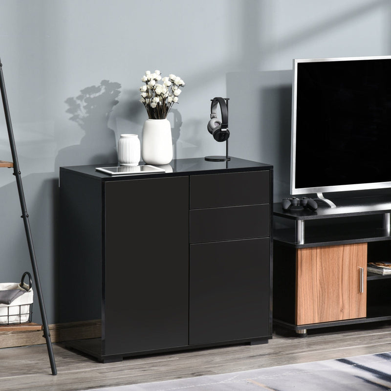 Modern Storage Cabinet For Living Room, L79 x W36 x H74cm