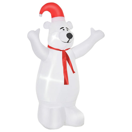 Image of a 6ft Polar Bear Inflatable