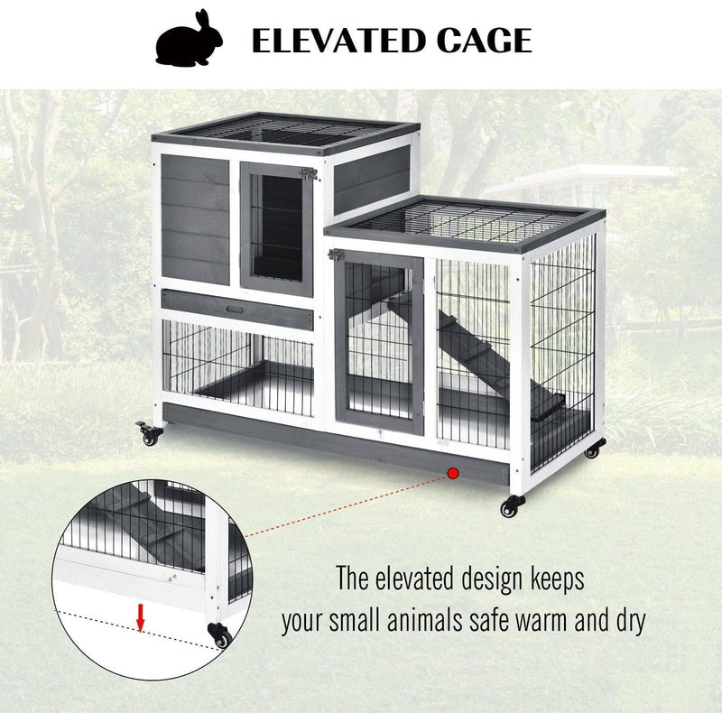 Indoor Rabbit Hutch With Run