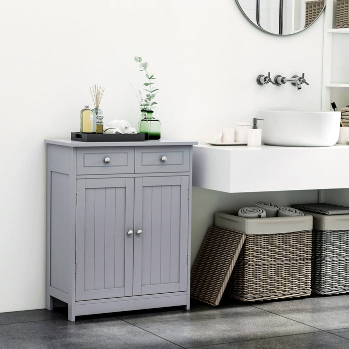 Wooden Bathroom Cabinets Freestanding, 75 x 60cm