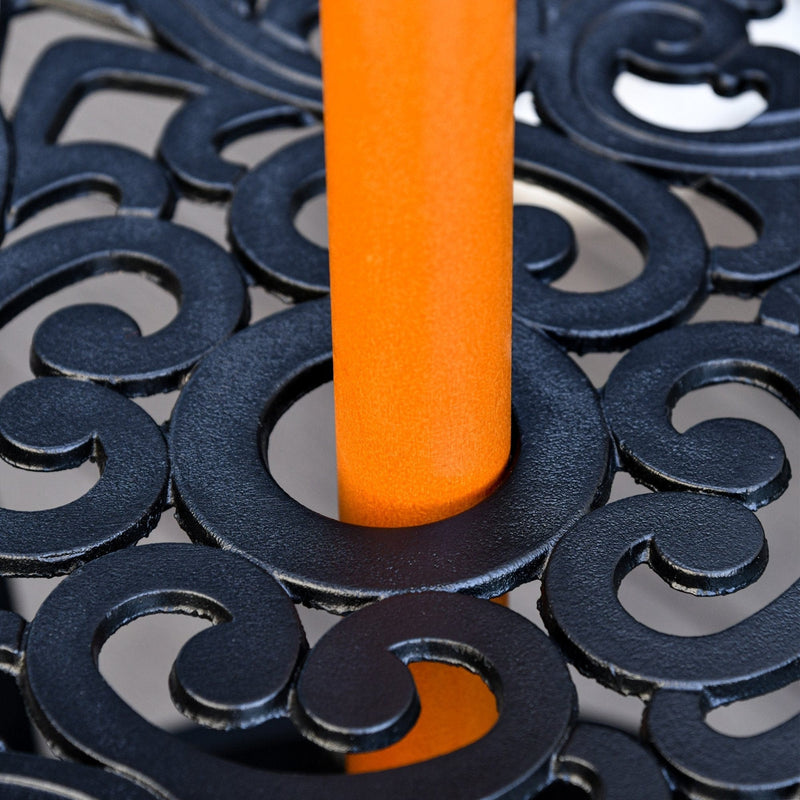 2.5m Wooden Garden Parasol - Top Vent