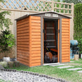 6x5 Storage Shed Outsunny