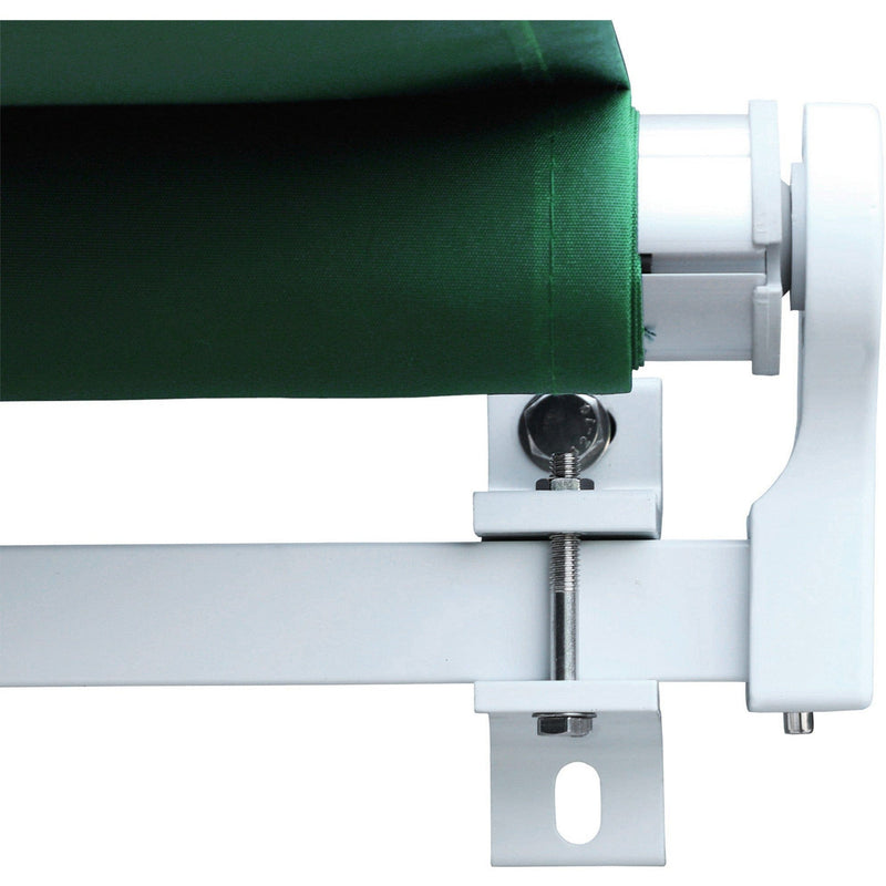 Manual Patio Awning - 4 x 3m Aluminium Retractable Sun Shade