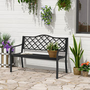 Antique Cast Iron Bench Outsunny