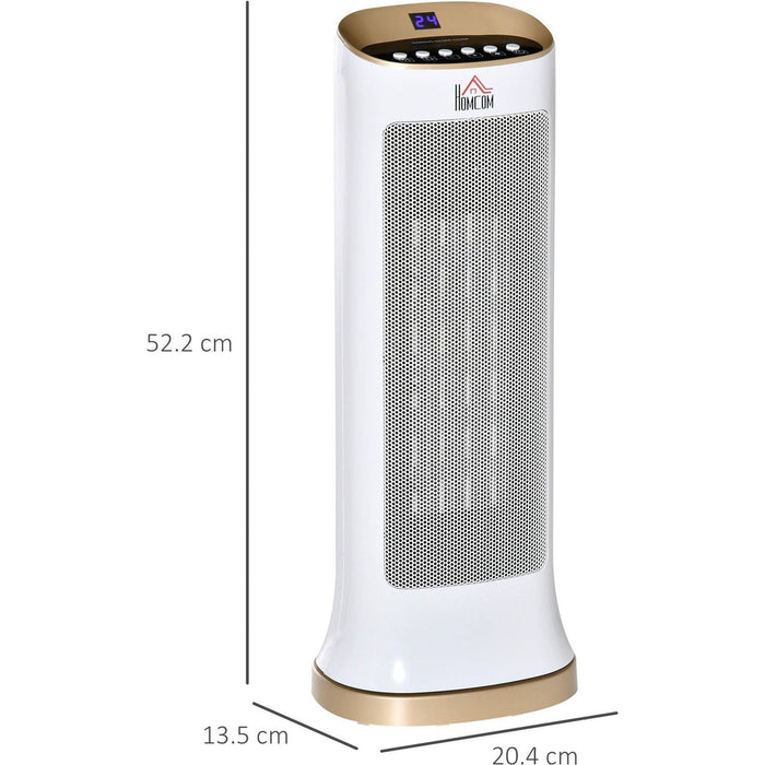 Tower Heater, Remote, Oscillating, Timer, 1kw/2kW Black