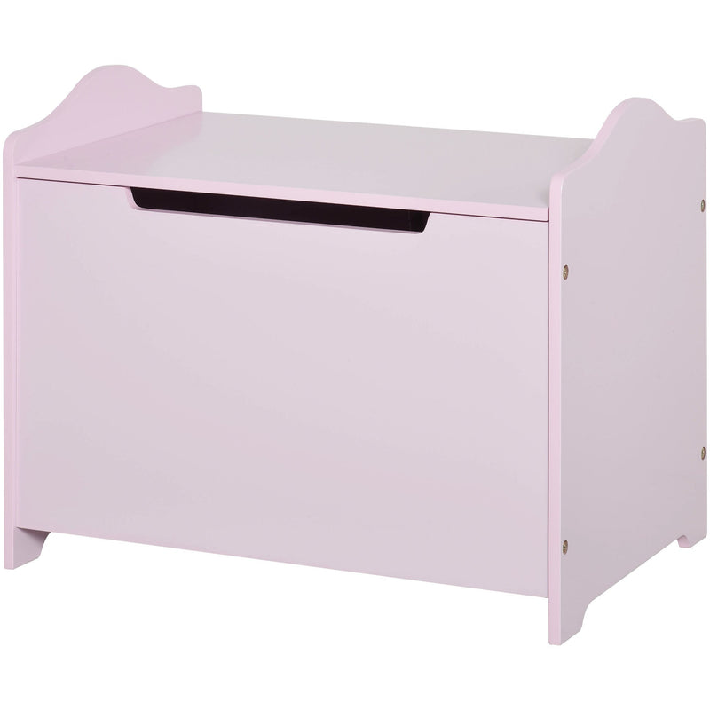 Wooden Toy Box With Seat