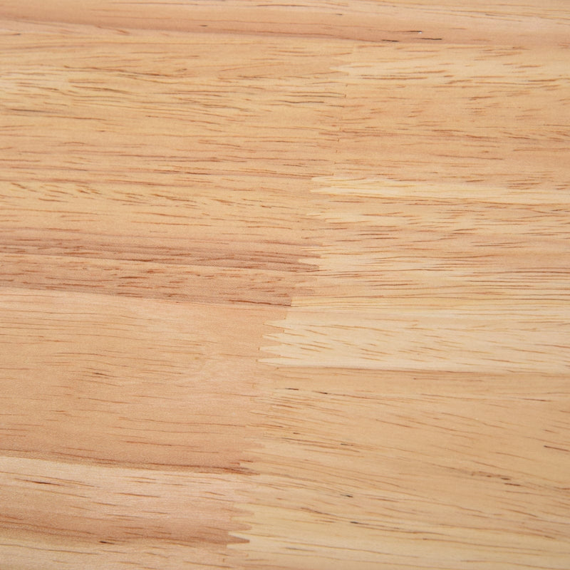 Mobile Kitchen Island, 3 Shelves, Drawer, White and Pine