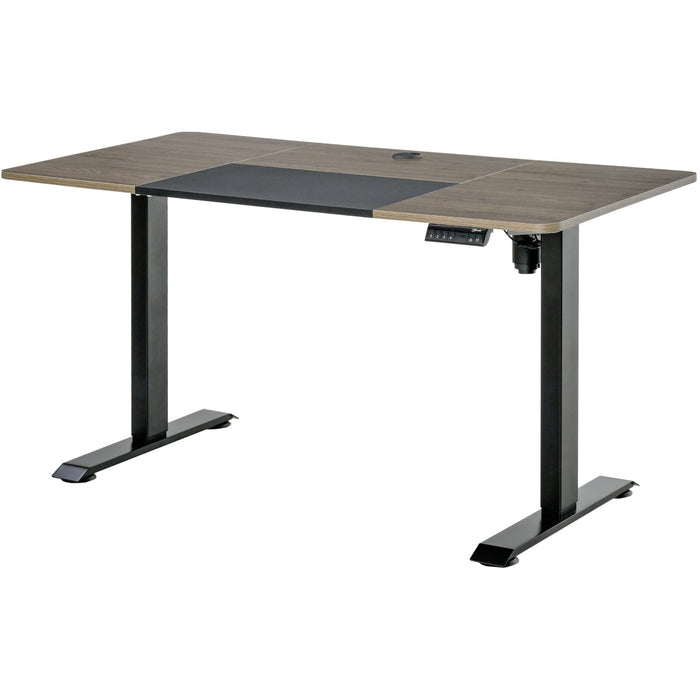 Electric Standing Desk - 4 Memory Presets - 140x70cm, Teak