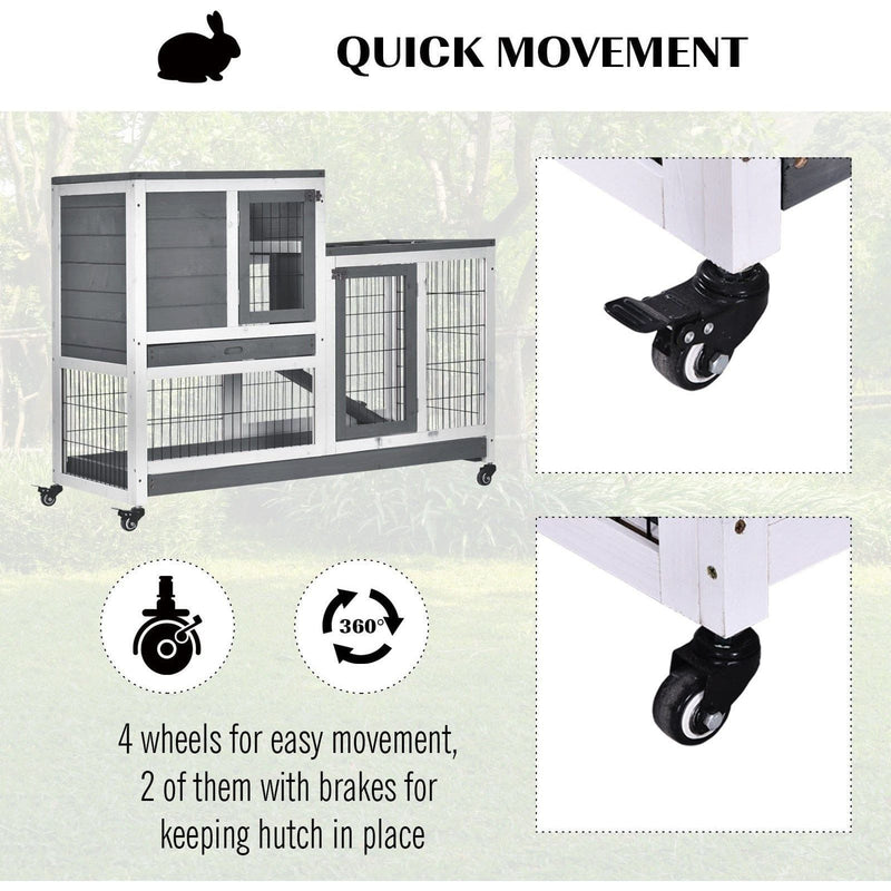 Indoor Rabbit Hutch With Run