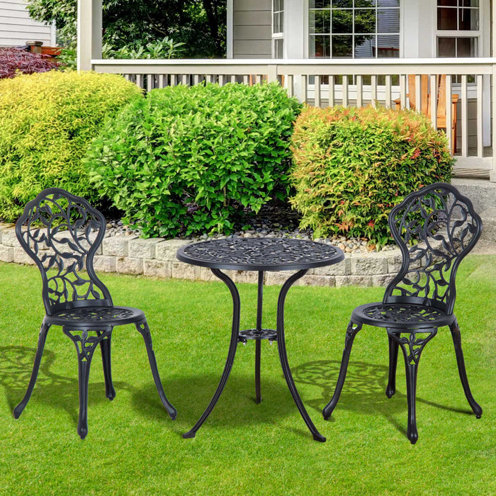 Vintage Cast Aluminium Bistro Set