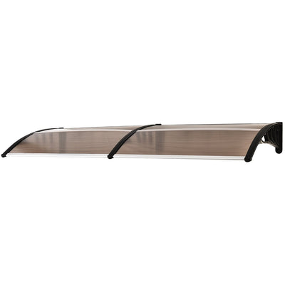 Polycarbonate Door Canopy, 75 x 195cm Outsunny