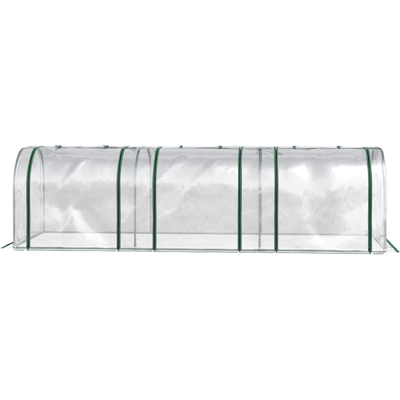PVC Tunnel Greenhouse 295x100x80cm Clear