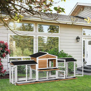 Large Outdoor Rabbit Enclosure Pawhut