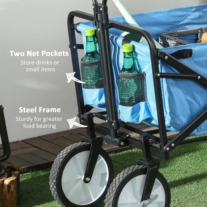 Folding Trolley For Garden, Camping, Beach, Festivals
