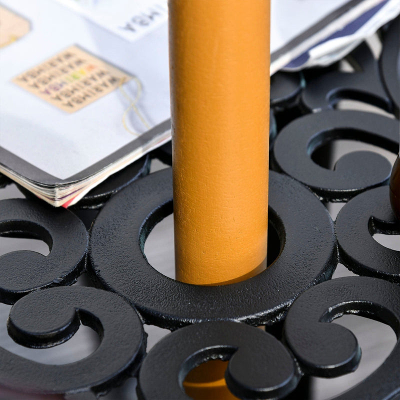 2.5m Wooden Garden Parasol - Sun Shade, Patio Canopy