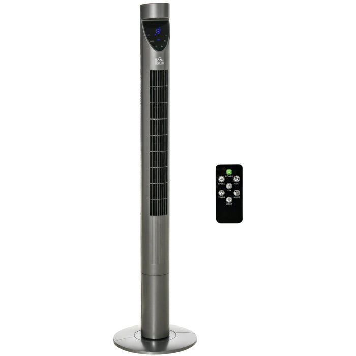 46" Ionizer Tower Fan with Remote, 3 Speed, Oscillation