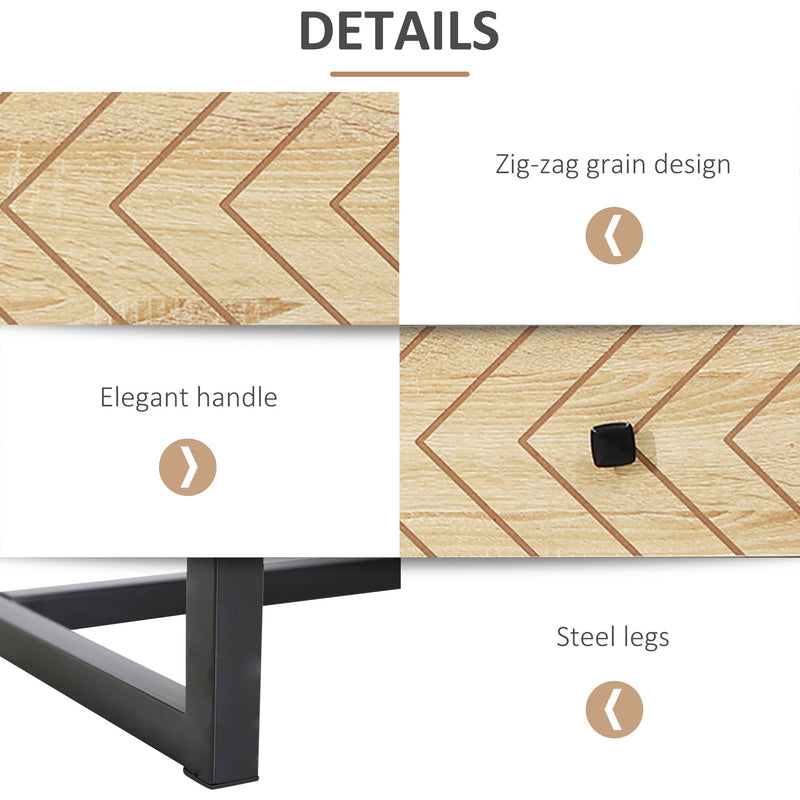 Zigzag 6-Drawer Chest of Drawers