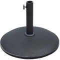 Concrete Base For Umbrella, 25kg, Black Outsunny