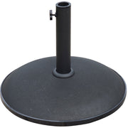Concrete Base For Umbrella, 25kg, Black Outsunny