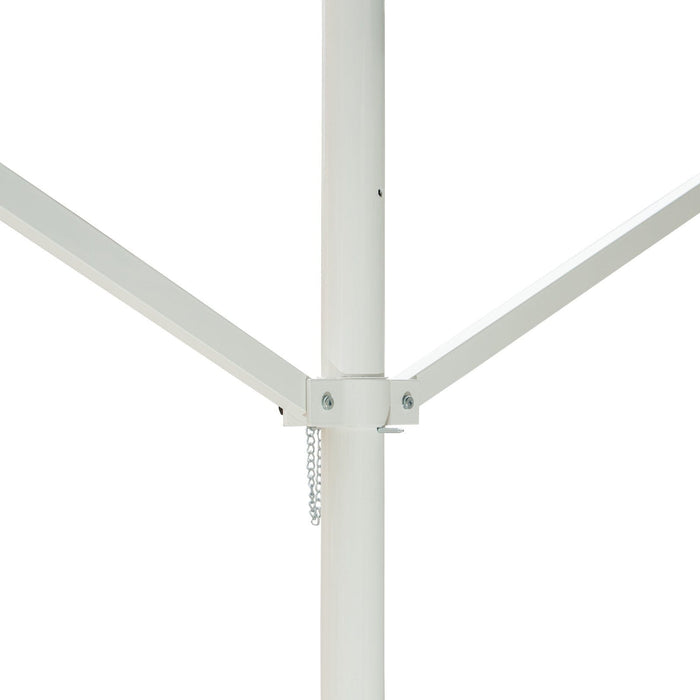 Manual Dual-Side Awning - 300x300 cm - Green/White