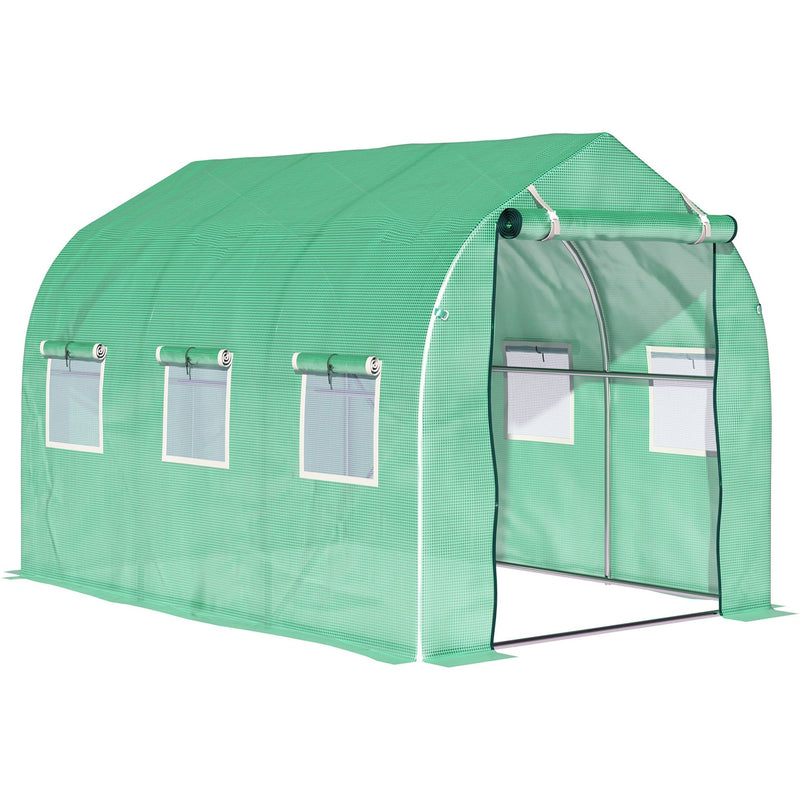 Polytunnel Greenhouse with Door 3x2M