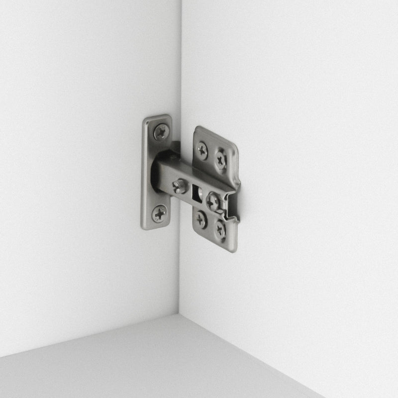 Elegent White Under Sink Bathroom Vanity Unit With Gold Legs