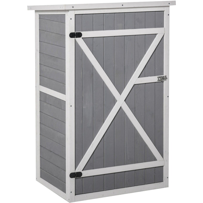 Small Wooden Garden Shed, 75 x 56 x 115 cm