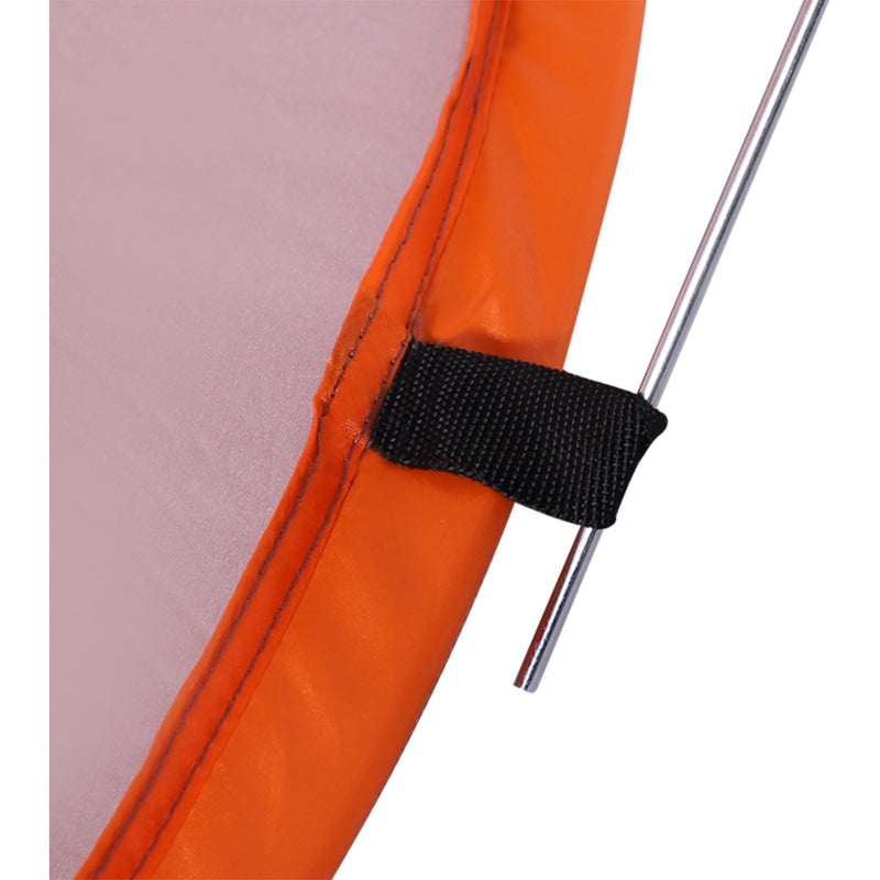 Pop Up Beach Tent for 1-2 Persons with Mesh Windows, Orange