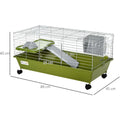35" Small Animal Cage with Wheels Pawhut