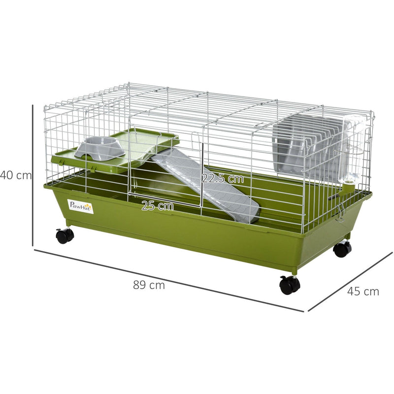 35" Small Animal Cage with Wheels