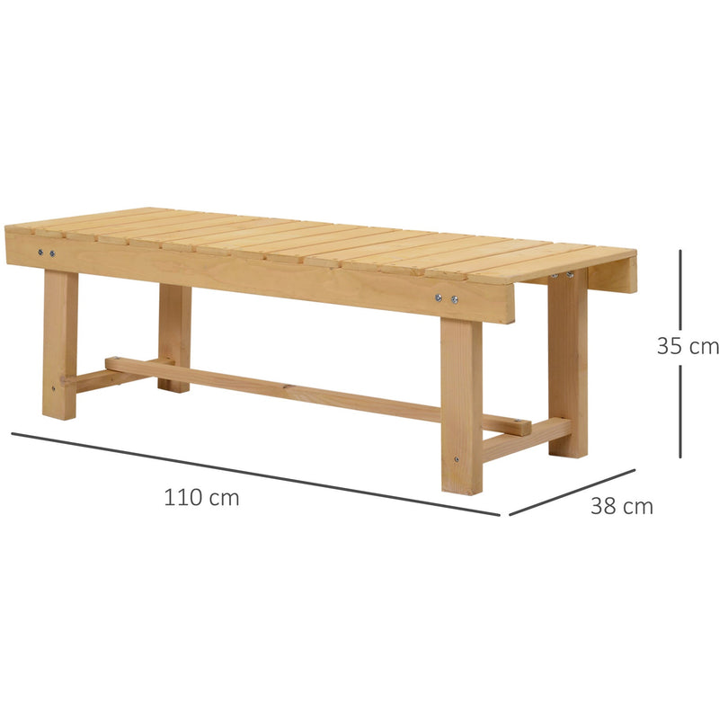 Wooden Garden Bench