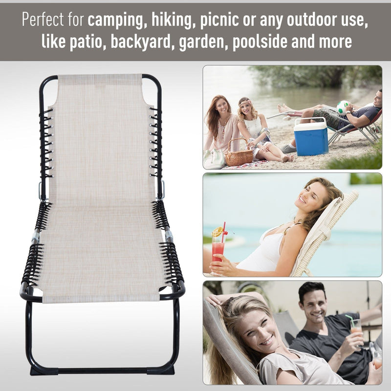 Lightweight Foldable Sun Lounger