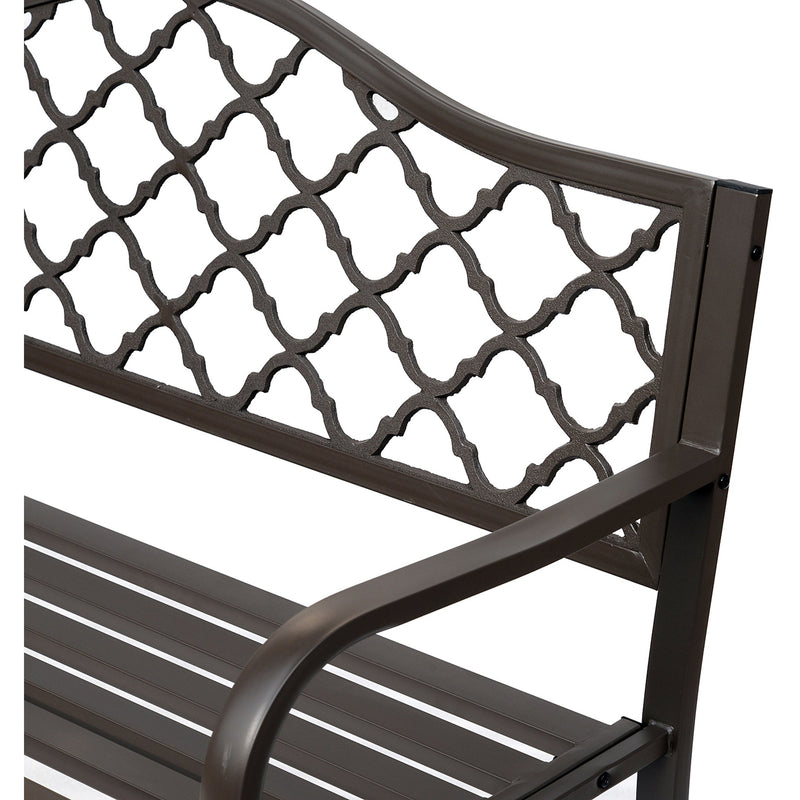 Antique Cast Iron Garden Bench