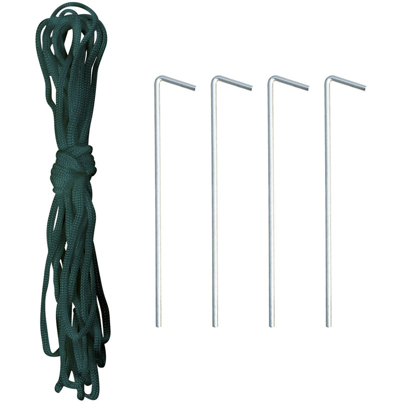 Polytunnel Greenhouse, Steel Frame, Zipped Door