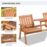 Outdoor Companion Seat Outsunny