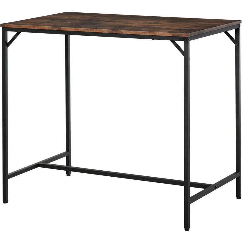 5pc Industrial Bar Table and Stool Set