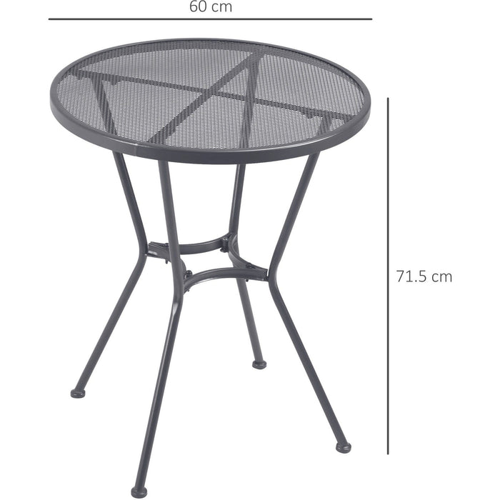 Small Round Garden Table, 60cm