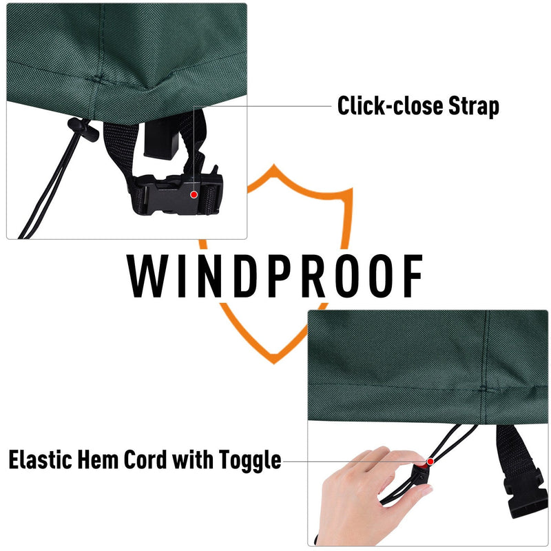 Waterproof Cover For Round Garden Table, 193 x 80cm