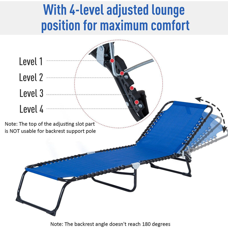 Lightweight Foldable Sun Lounger