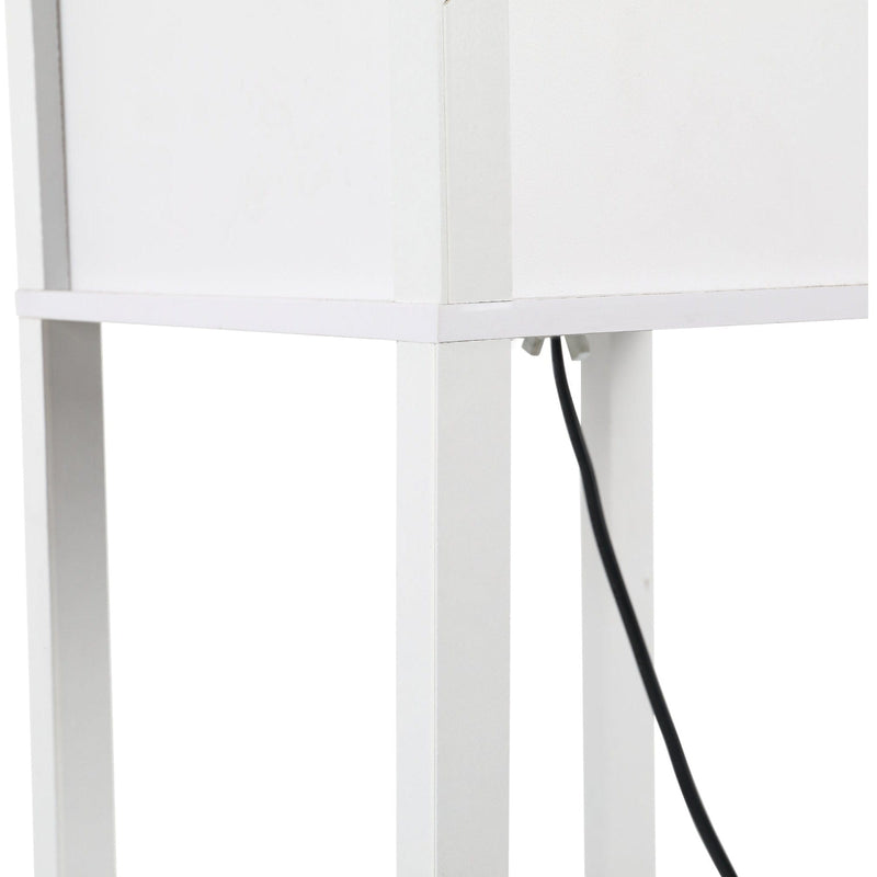 Floor Lamp With Shelves